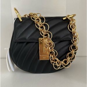 Authentic Chloé
Drew leather crossbody/shoulder bag